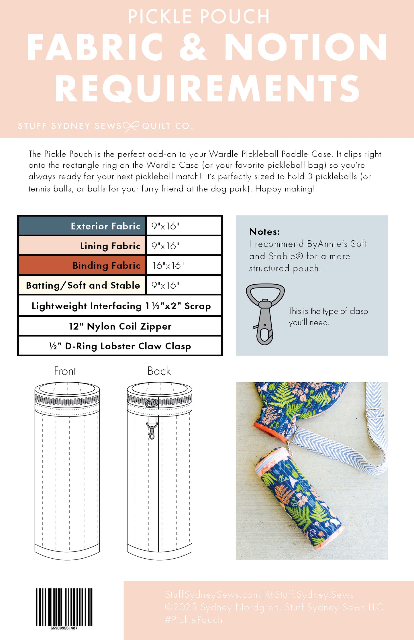 Pickle Pouch | PDF Version