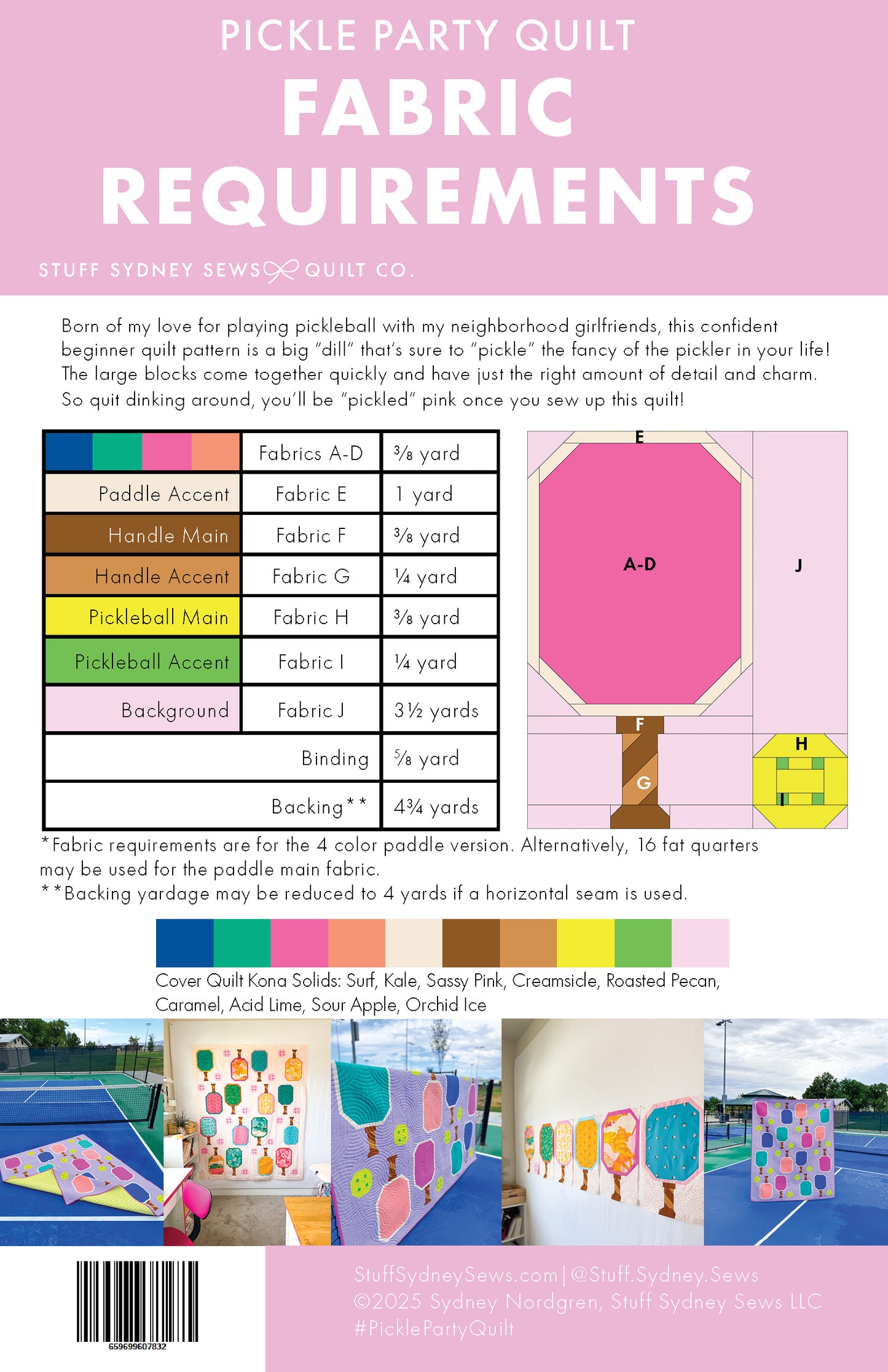 Pickle Party Quilt Pattern | PDF Version