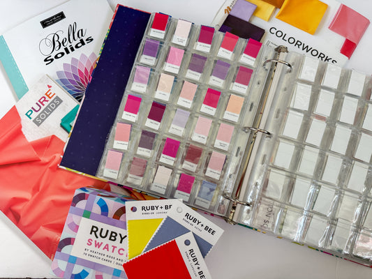 Why Every Quilter Should Own Fabric Swatch Cards