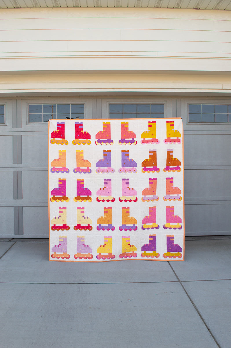 Meet the Inline Quilt, a Roller Blade Quilt Pattern