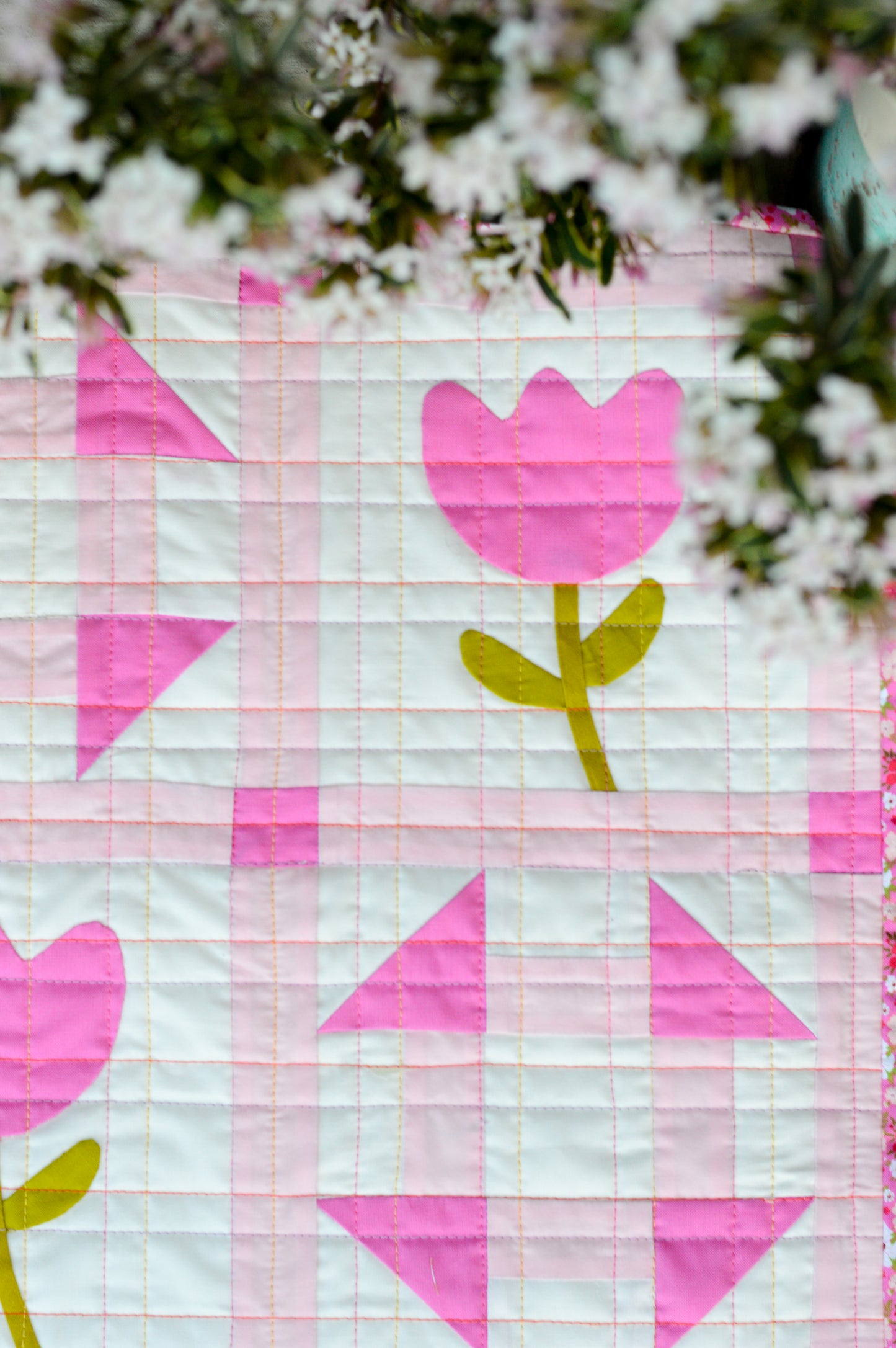 Petal Dash Mini Quilt Pattern | PDF Version