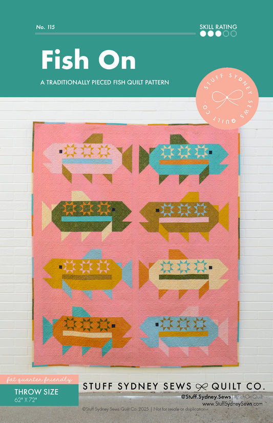 WHOLESALE | Fish On Quilt Pattern
