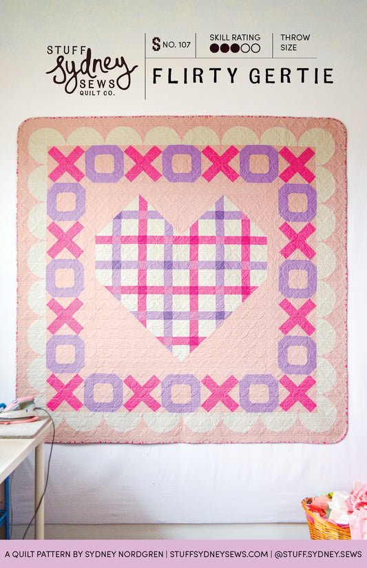 Flirty Gertie Quilt Pattern | Printed Booklet
