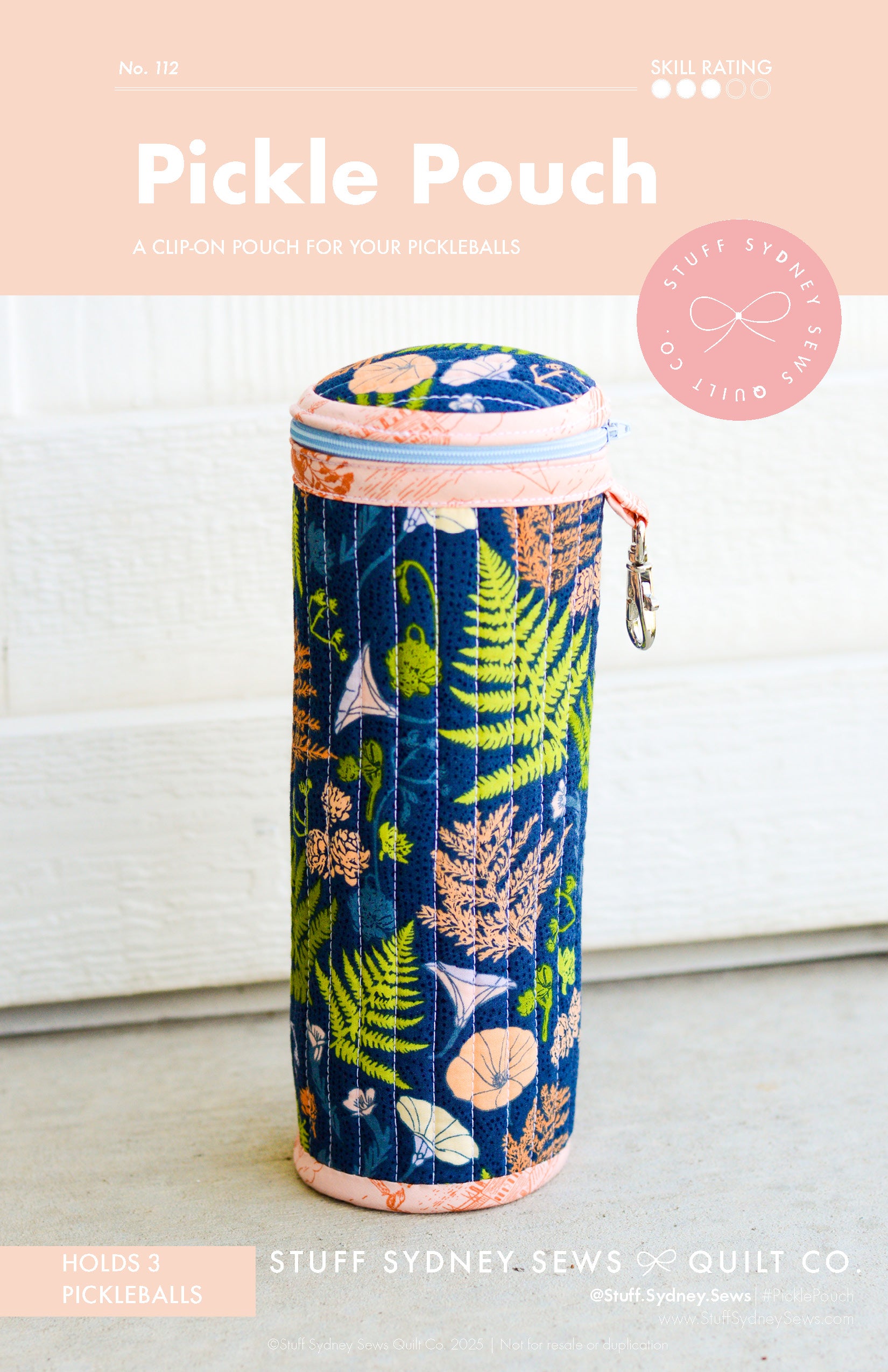 Pickle Pouch | PDF Version – Stuff Sydney Sews Quilt Co.